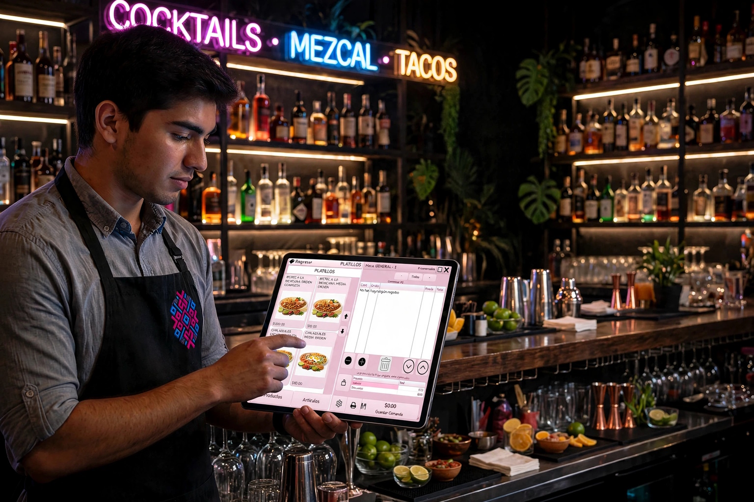 COMANDERO, MESAS Y COCINA EN TIEMPO REAL