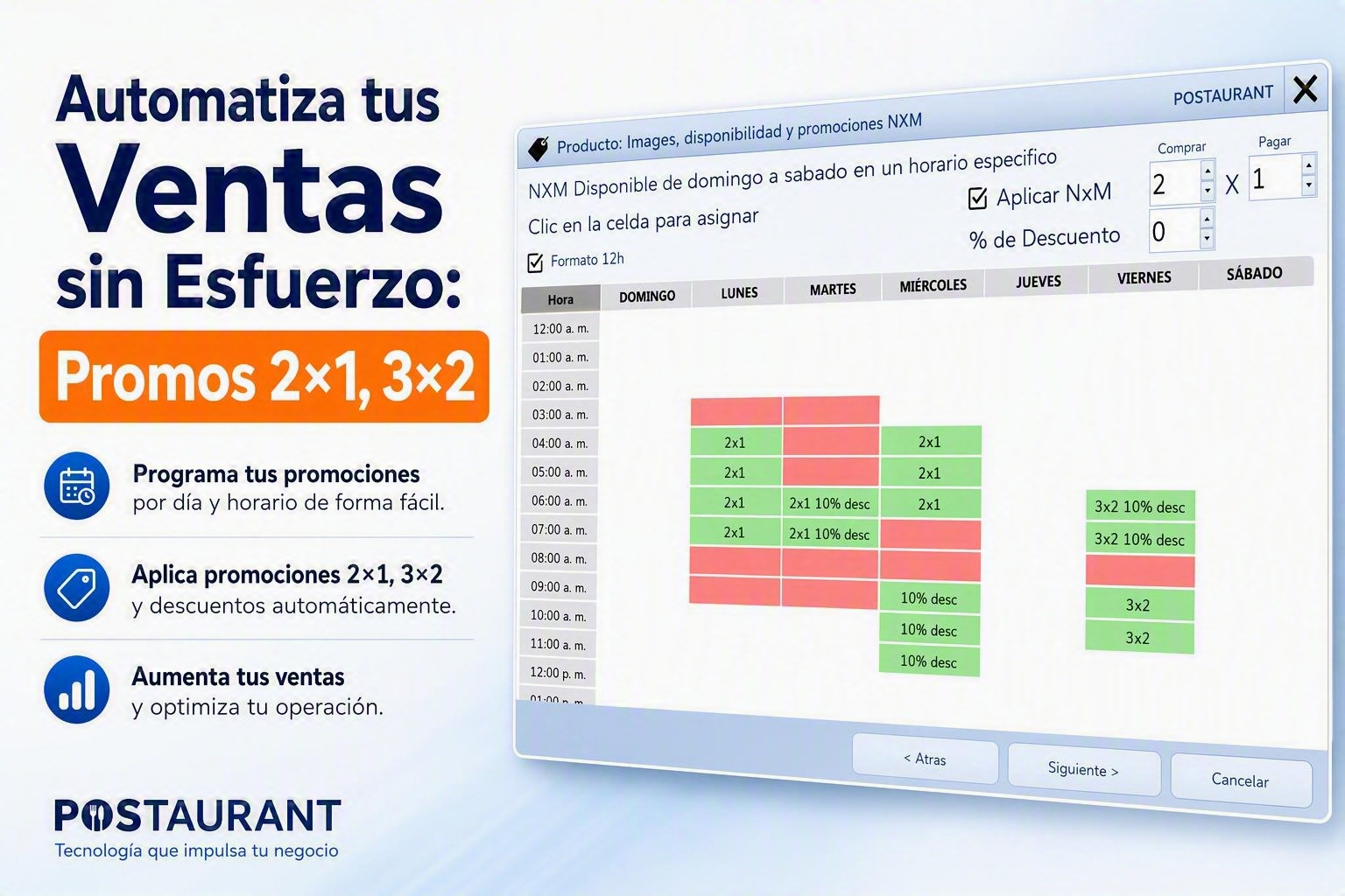 Automatiza tus Ventas sin Esfuerzo: Promos 2×1, 3×2