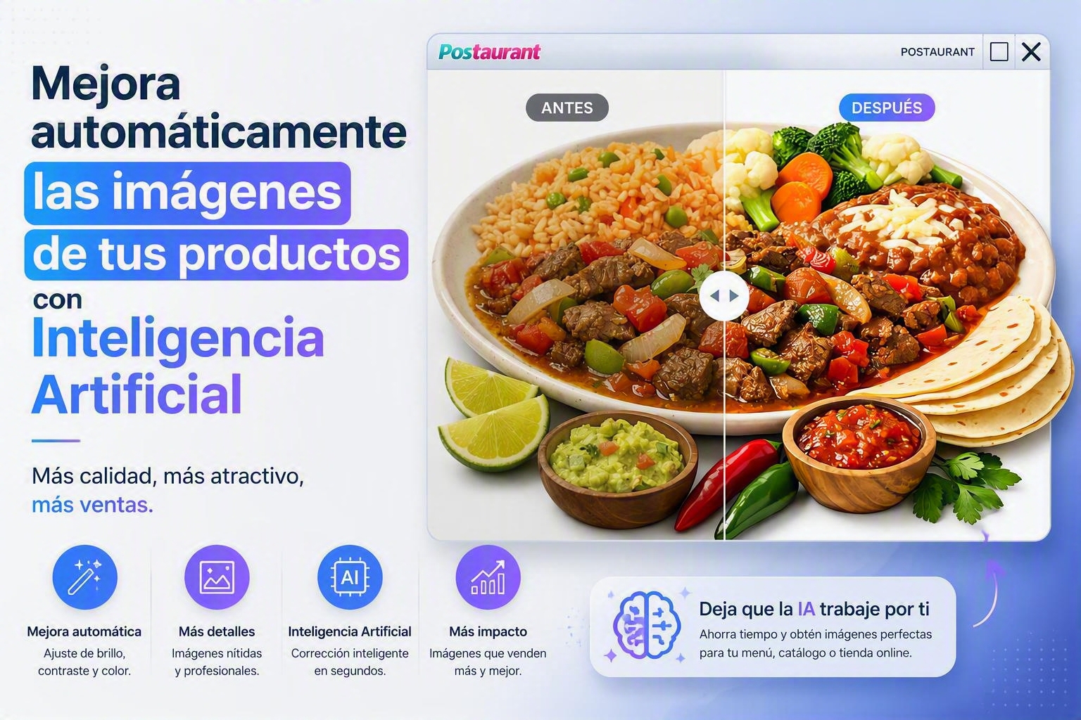 Mejora automáticamente las imágenes de tus productos con Inteligencia Artificial