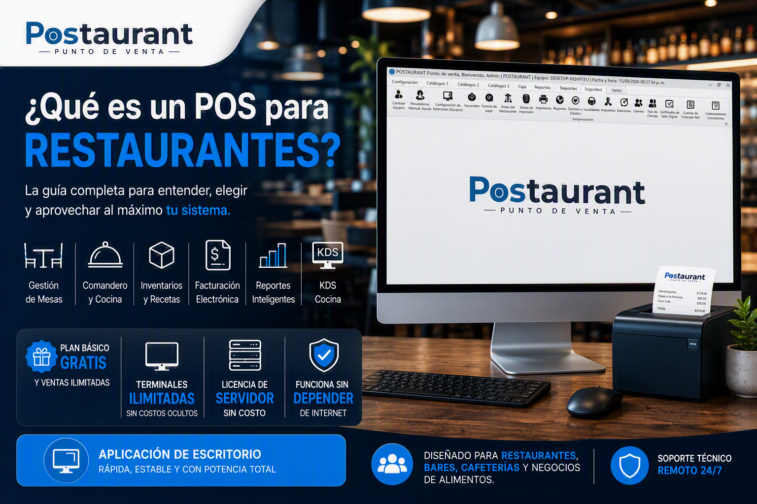 ¿Qué es un POS para restaurantes?
